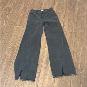 Nordstrom Charcoal Flare Jeans